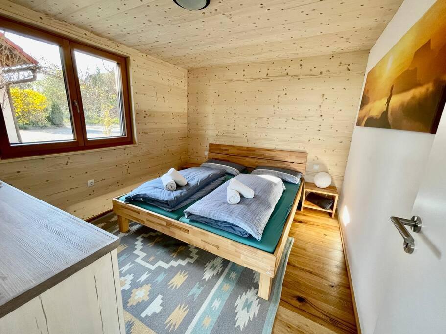 Zweistoeckiges Natur-Holzhaus Mit Berg- & Seesicht Horgenzell Ngoại thất bức ảnh